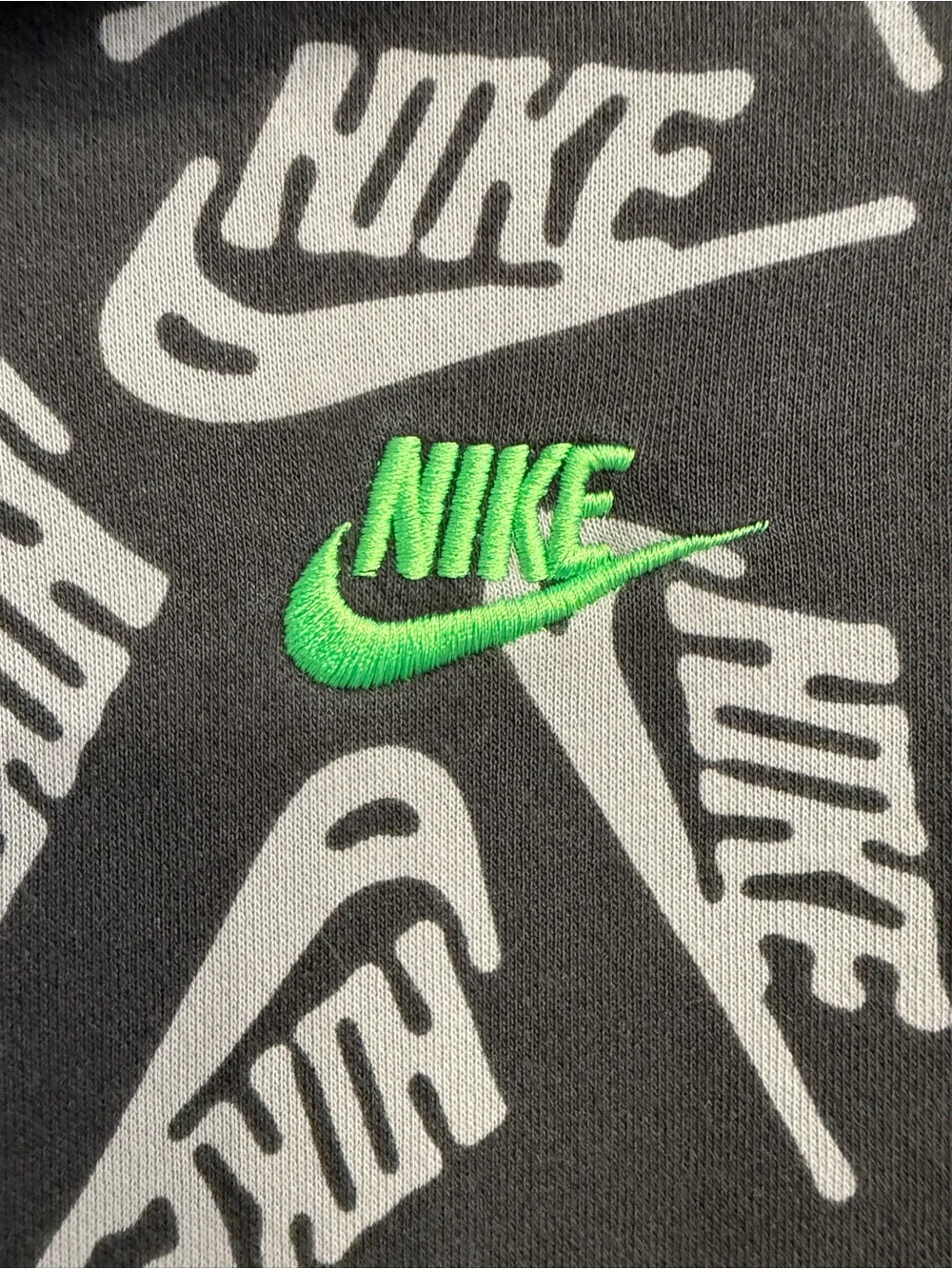 Nike size youth XL hooded sweatshirt.